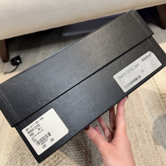 YSL Saint Laurent Paris Black Combat Boots size:36 - Picture 9 of 9